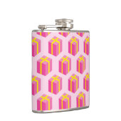 Hintergrund mit Geschenken Flachmann (Rechts)