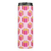 Hintergrund mit Geschenken Thermosbecher (Rückseite)