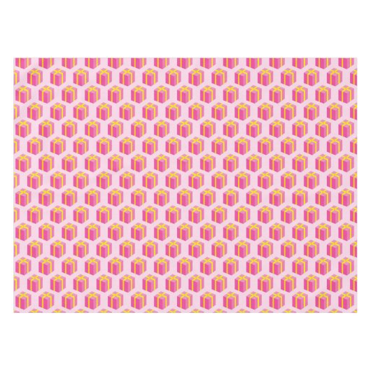 Hintergrund mit Geschenken Tischdecke (Vorderseite (Horizontal))