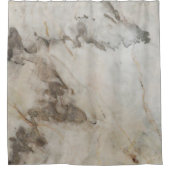 Hintergrund mit hellbraunem Marmorstein.abstra Duschvorhang (Vorderseite)