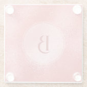 Hintergrund mit hellroter irisierender Textur Glasuntersetzer (Rückseite)