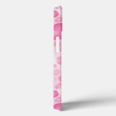 Hintergrund mit Herz Case-Mate iPhone Hülle (Rückseite / Rechts)