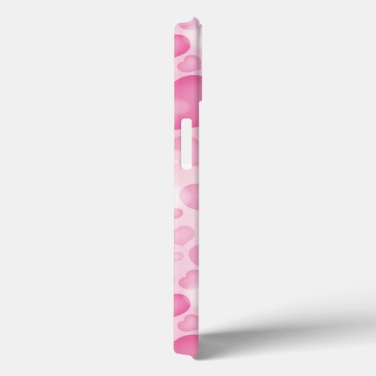 Hintergrund mit Herz Case-Mate iPhone Hülle (Rückseite / Rechts)