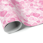 Hintergrund mit Herz Geschenkpapier (Rolleneckpunkt)
