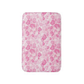 Hintergrund mit Herzen Badematte (Vorderseite Vertikal)