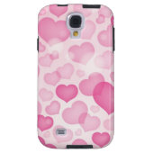 Hintergrund mit Herzen Case-Mate Samsung Galaxy Hülle (Rückseite)