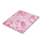 Hintergrund mit Herzen Fliese (Seite)