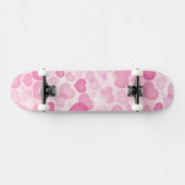 Hintergrund mit Herzen Skateboard (Horizontal)