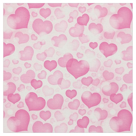 Hintergrund mit Herzen Stoff (Nahaufnahme)