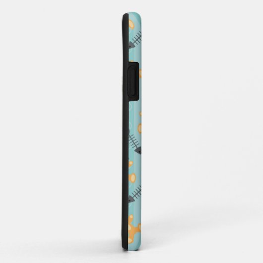 Hintergrund mit Katzen Case-Mate iPhone Hülle (Hinten/Rechts)