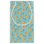 Hintergrund mit Katzen Kleine Geschenktüte (Rückseite)