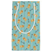 Hintergrund mit Katzen Kleine Geschenktüte (Vorderseite)