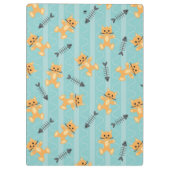 Hintergrund mit Katzen Klemmbrett (Rückseite)