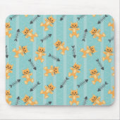 Hintergrund mit Katzen Mousepad (Vorne)