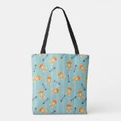 Hintergrund mit Katzen Tasche (Rückseite)