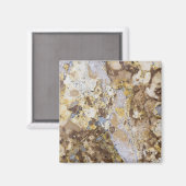 Hintergrund mit Marmormuster Magnet (Vorderseite/Rückseite)