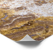 Hintergrund mit Marmormuster Poster (Ecke)