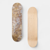 Hintergrund mit Marmormuster Skateboard (Vorderseite)