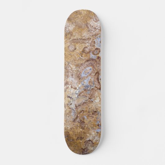 Hintergrund mit Marmormuster Skateboard (Vorderseite)