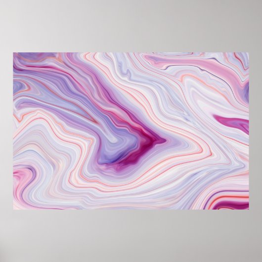 Hintergrund mit Marmortextur / weißer grauer Marmo Poster (Vorne)