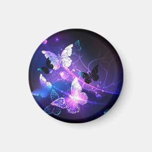 Hintergrund mit Nachtfalter Magnet
