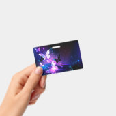 Hintergrund mit Nachtschmetterlingen Ausweis (Handheld)