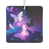 Hintergrund mit Nachtschmetterlingen Autolufterfrischer (Rückseite)