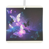 Hintergrund mit Nachtschmetterlingen Autolufterfrischer (Rückseite)