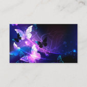 Hintergrund mit Nachtschmetterlingen Begleitkarte (Vorderseite)