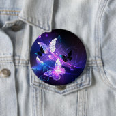 Hintergrund mit Nachtschmetterlingen Button (Beispiel)