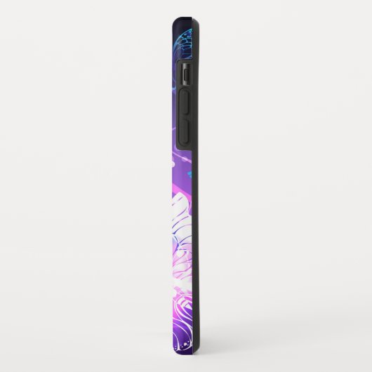 Hintergrund mit Nachtschmetterlingen Case-Mate iPhone Hülle (Hinten/Links)