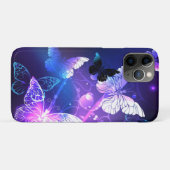 Hintergrund mit Nachtschmetterlingen Case-Mate iPhone Hülle (Rückseite (Horizontal))