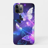 Hintergrund mit Nachtschmetterlingen Case-Mate iPhone Hülle (Rückseite)