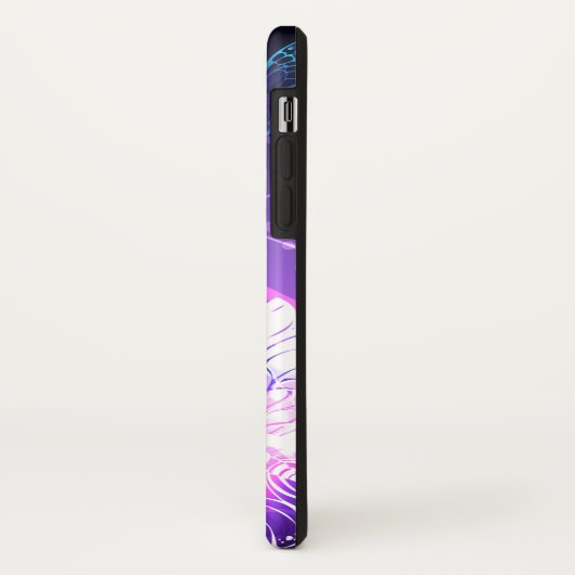 Hintergrund mit Nachtschmetterlingen Case-Mate iPhone Hülle (Hinten/Links)