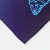 Hintergrund mit Nachtschmetterlingen Fleecedecke (Ecke)