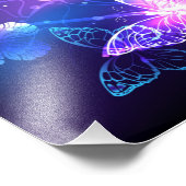 Hintergrund mit Nachtschmetterlingen Fotodruck (Ecke)