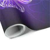 Hintergrund mit Nachtschmetterlingen Geschenkpapier (Rolleneckpunkt)
