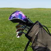 Hintergrund mit Nachtschmetterlingen Golf Headcover (In SItu)