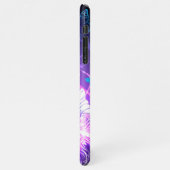 Hintergrund mit Nachtschmetterlingen iPhone Hülle (Linke Seite)