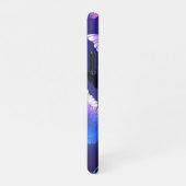 Hintergrund mit Nachtschmetterlingen iPhone Hülle (Rechte Seite)