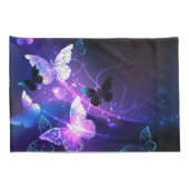 Hintergrund mit Nachtschmetterlingen Kissenbezug (Rückseite-Rechts)