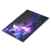 Hintergrund mit Nachtschmetterlingen Notizblock (angewinkelt)