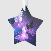 Hintergrund mit Nachtschmetterlingen Ornament (Vorderseite)