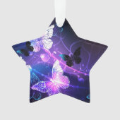 Hintergrund mit Nachtschmetterlingen Ornament (Vorderseite)