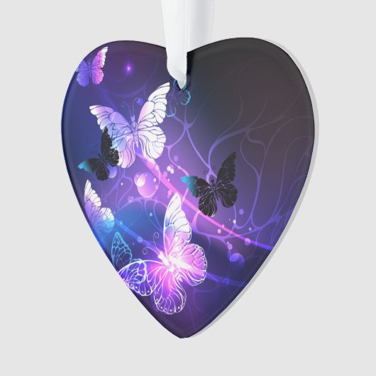 Hintergrund mit Nachtschmetterlingen Ornament (Vorderseite)