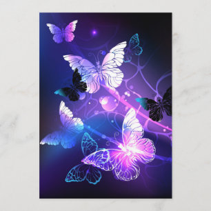 Hintergrund mit Nachtschmetterlingen Programm