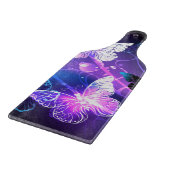 Hintergrund mit Nachtschmetterlingen Schneidebrett (Ecke)