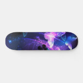 Hintergrund mit Nachtschmetterlingen Skateboard (Horizontal)