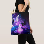 Hintergrund mit Nachtschmetterlingen Tasche (Von Nahem)