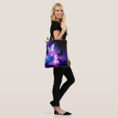Hintergrund mit Nachtschmetterlingen Tasche (Am Model)